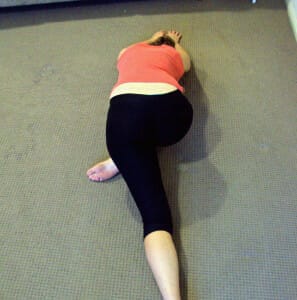 glut and Lat stretch - Hip flexibility