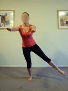 Single leg Squat, Glut Med activation - hip stability and strength