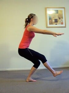 Single leg Squat, hip stability and strength