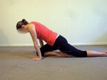 glut and Lat stretch - Hip flexibility