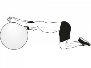 shoulder stretch for the pectorals and thoracic spine. good for swimmers, cyclists etc