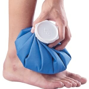 sprain strain self treatment ice rest compress