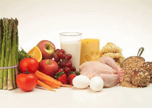 Diet food to assist build muscle for training