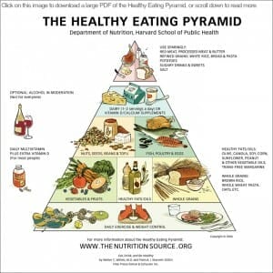 healthy eating guide - nutrition and food pyramids