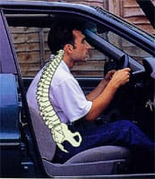 commuting, back pain - how to fix and treat it