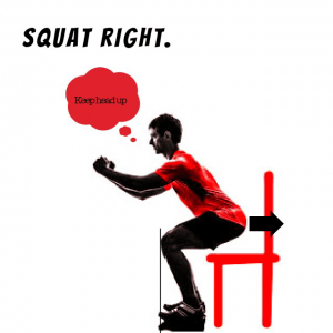 correct squat form, strong and safe