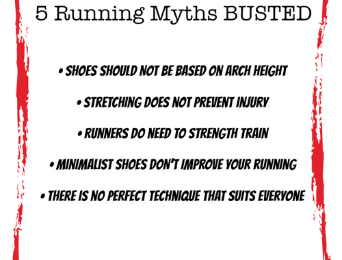 running myths busted