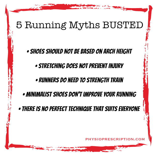 running myths busted