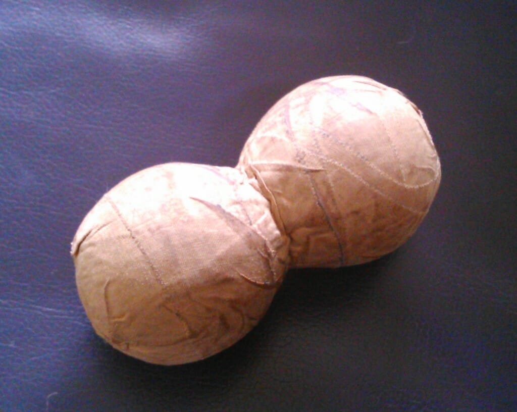 The peanut - for stiff back and neck