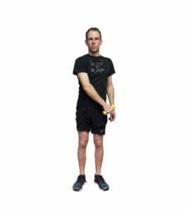 Disco dancer shoulder rehab exercise