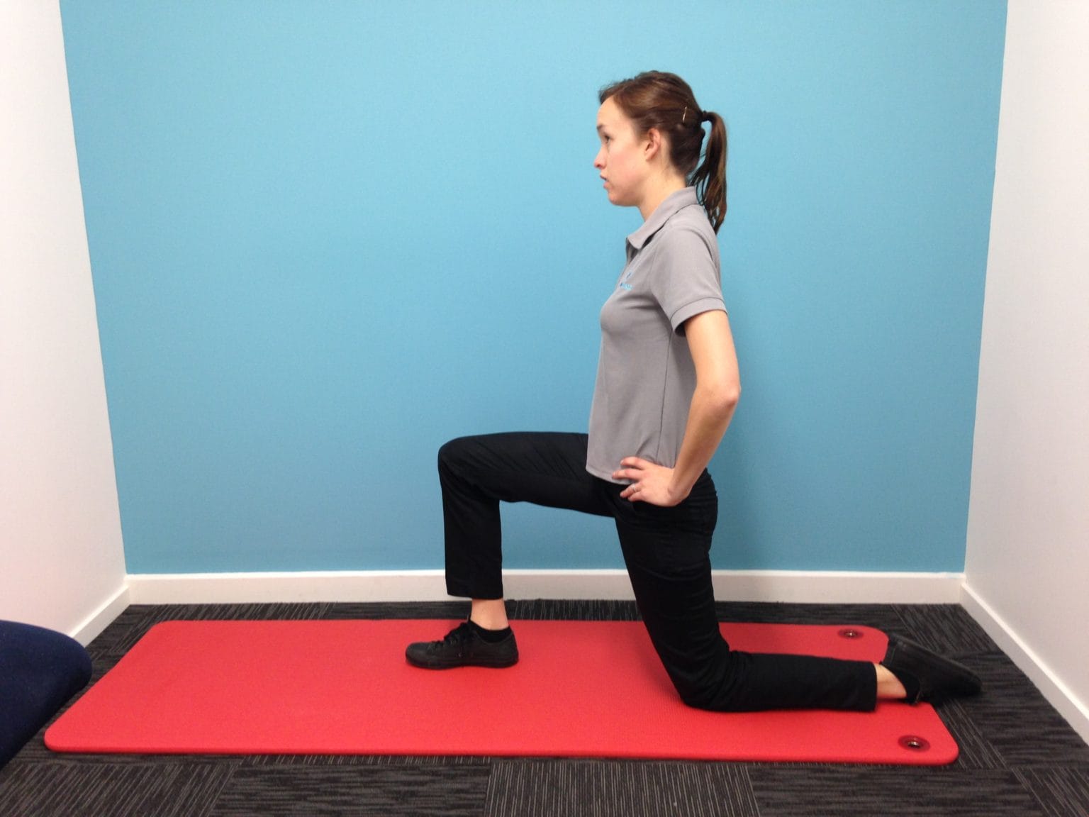 Hip Flexor Stretch Physio Prescription 9292